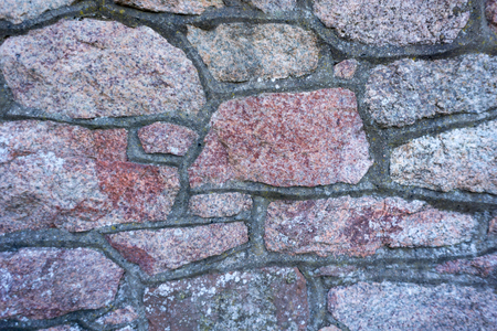 Grey Stone Wallの写真素材