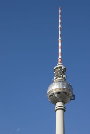 TV Tower at Alexanderplatz in Berlin のeditorial素材
