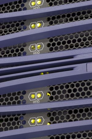 High performance rack mounted Storage. 
