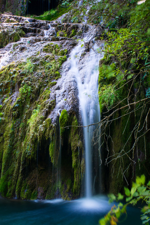 Krushuna, the most amazing waterfall from Bulgaria and Balkan Mountainsのeditorial素材