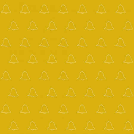 Christmas bells seamless pattern backgroundのイラスト素材