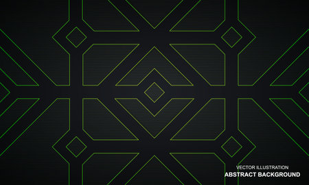Abstract background black and color lines modern designのイラスト素材