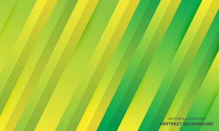 Modern background green and yellow colorfulのイラスト素材