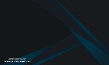 Abstract background black and blue luxury designのイラスト素材