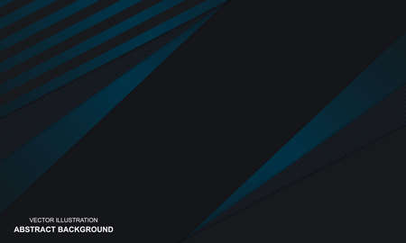 Abstract background black and blue luxury designのイラスト素材