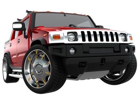 custom suvの写真素材