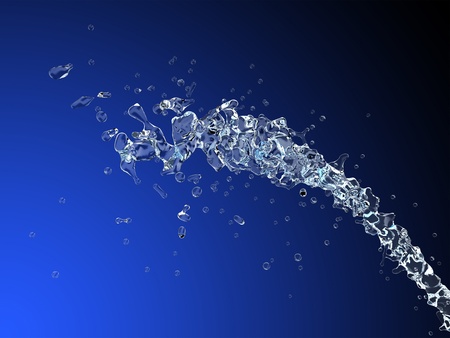 water splashの写真素材