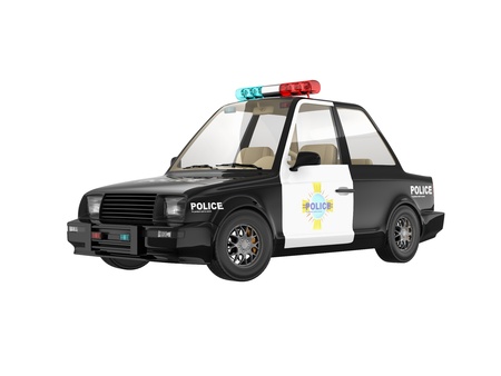 police carの写真素材