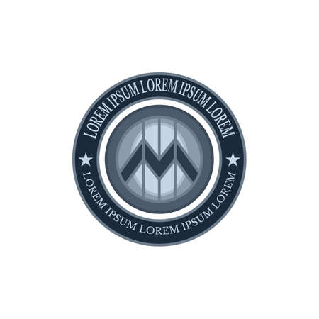 OM or MO letter  template, suitable for use by any company.のイラスト素材