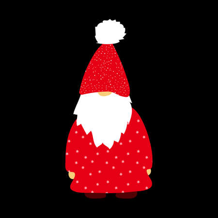 Cartoon, cute Santa Claus.のイラスト素材