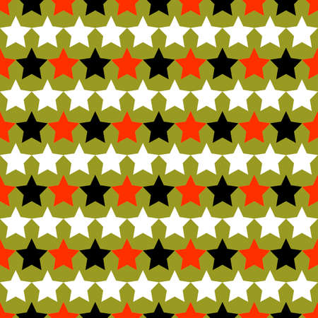 Stars seamless pattern. Vector stock illustration eps10.のイラスト素材