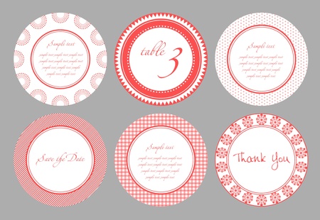 Invitation card template for wedding, birthday, anniversaryのイラスト素材