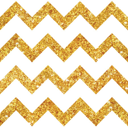 Vintage Geometric Glittery Gold Background  - Seamless Pattern - in vectorのイラスト素材