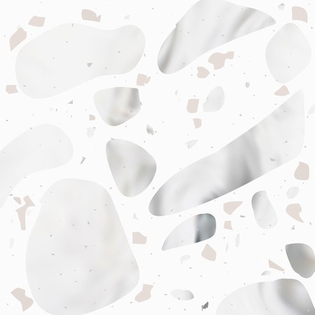 Terrazzo Seamless Pattern.のイラスト素材