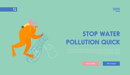 Environmental Disaster Pollution Of Sea With Garbage Website