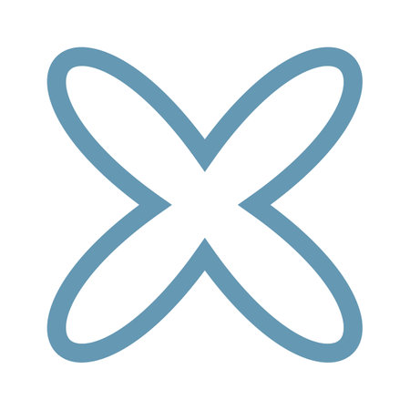 Brutalism cross outline minimalist geometryのイラスト素材