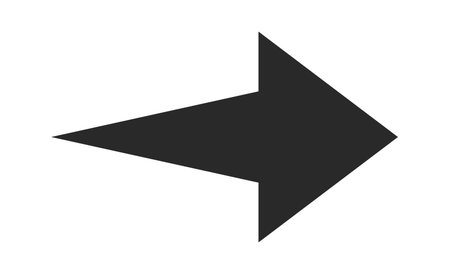 Speeding black arrow shape iconのイラスト素材