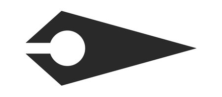 Vintage mouse click pointer design