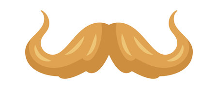 Distinguished stylish older gentleman moustachesのイラスト素材