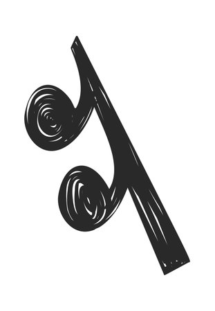 Sound stop sign music pauseのイラスト素材