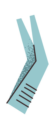 Forceps precise medical instrument designのイラスト素材