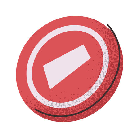 No entry sign parking element
