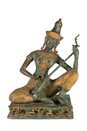 Sculpture, architecture and symbols of Buddhism, Thailand, South East Asiaの写真素材