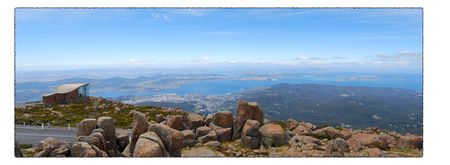 blue panorama