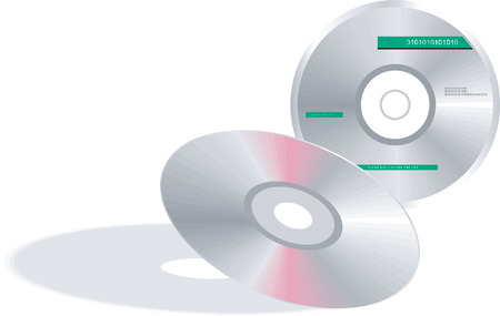 Compact Disc,のイラスト素材