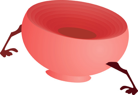 A bowl のイラスト素材