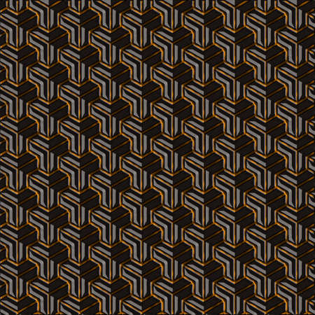 3d golden patti  tiles on  background. material geometry high quality seamless realistic texture.