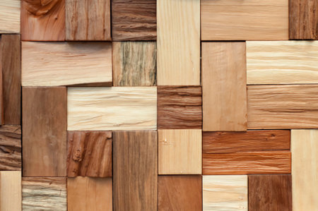 Wood mosic pattern seamless background for surface