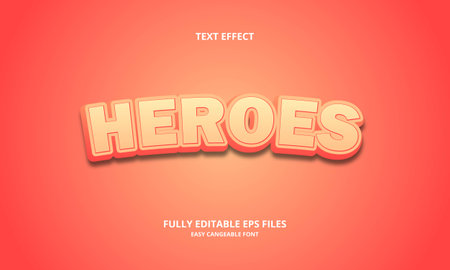 Editable 3D Text Effects Template