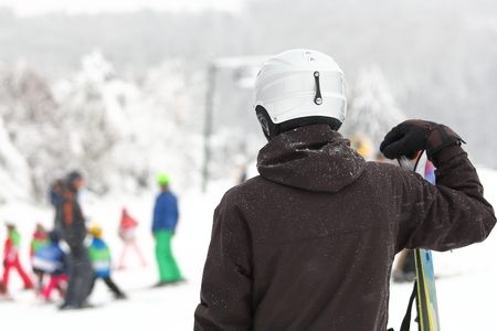 winter sportsの写真素材