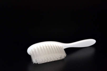 Special for baby hair brush. Childcare products.の写真素材
