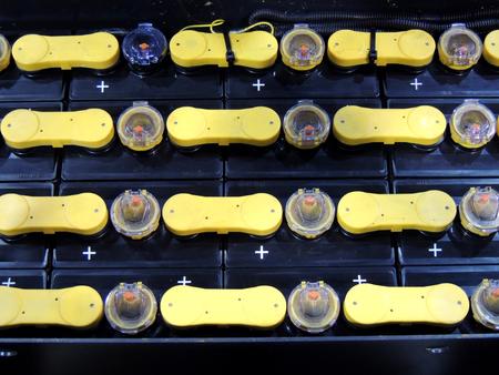 Reach forklift battery