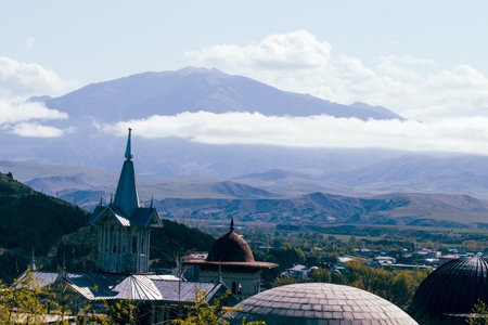 Architectural Beauty of Rabati Castle, Akhaltsikheの写真素材
