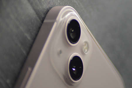 iPhone 13 Pink Camera Close-up