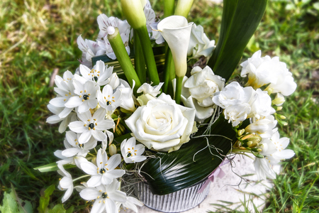 Wedding bouquetの写真素材