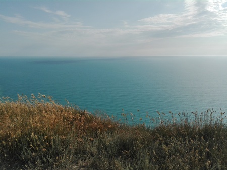 Beautiful view of sea landscapeの写真素材