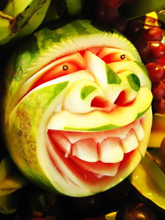 Fruit Carvingの写真素材