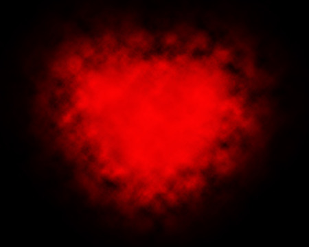 valentines hearts abstract background , futuristic heartの写真素材