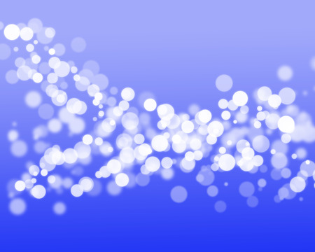 Abstract Bokeh blue backgroundの写真素材