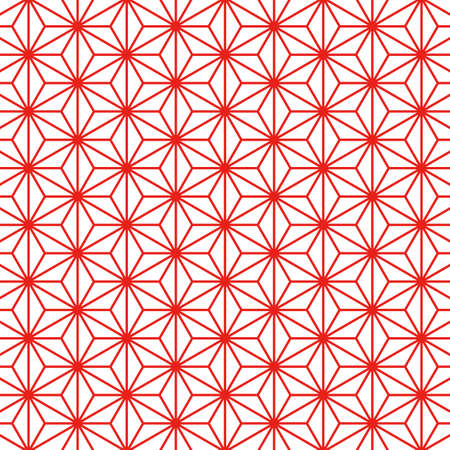 Hemp leaf pattern redの写真素材