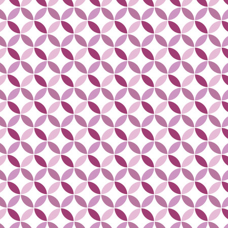 Seamless vector pattern. Modern geometrical texture with pink and violet elements. Abstract geometric backgroundのイラスト素材