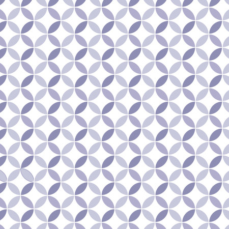 Seamless vector pattern. Modern geometrical background with violet and white elementsのイラスト素材