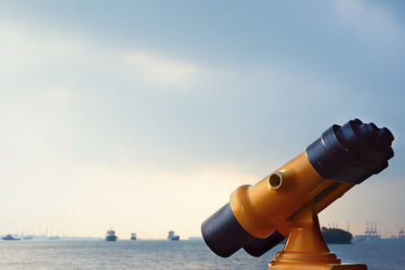 Sightseeing Binocularsの写真素材