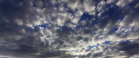 Dramatic cloud pattern