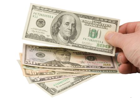 handling the cash 