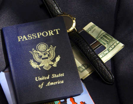 With a passport you will be able to travel to froeign countries.                               の写真素材